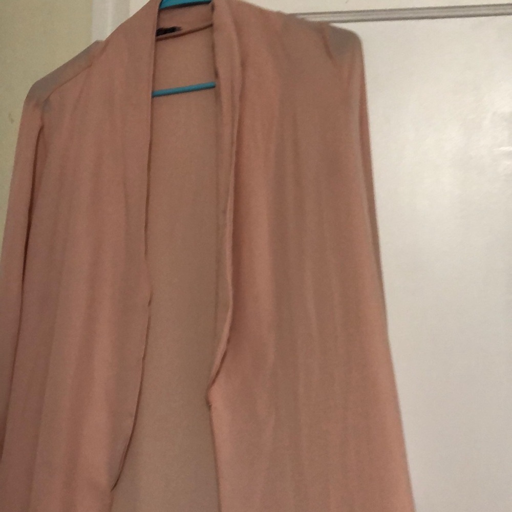 Long cover up blazer